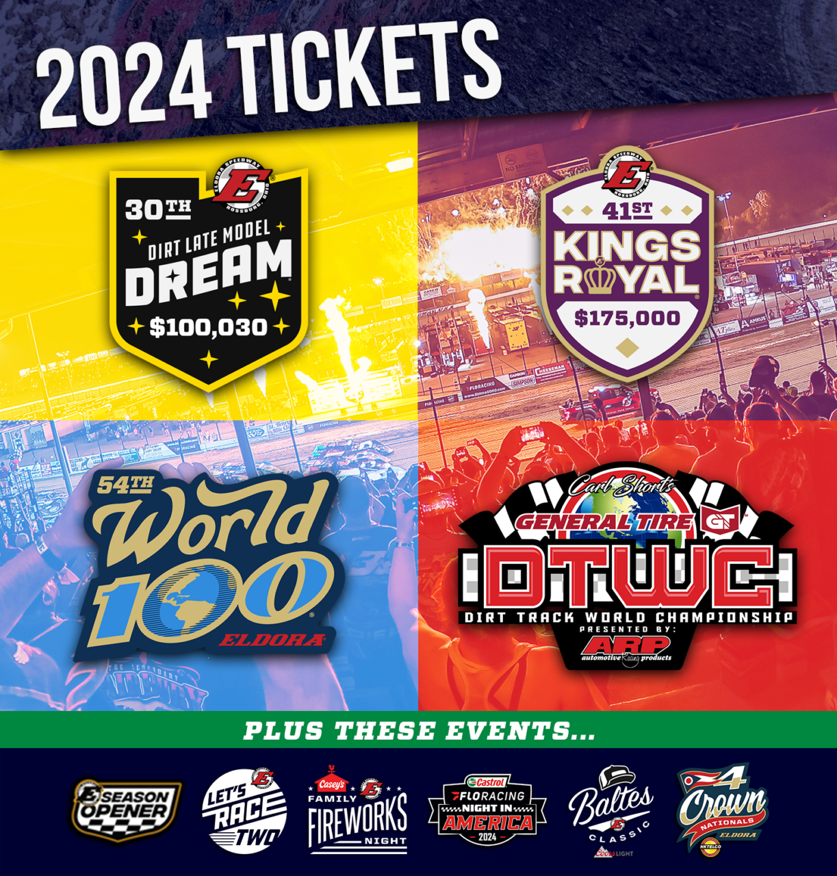 2024 EVENT TICKETING Eldora Speedway